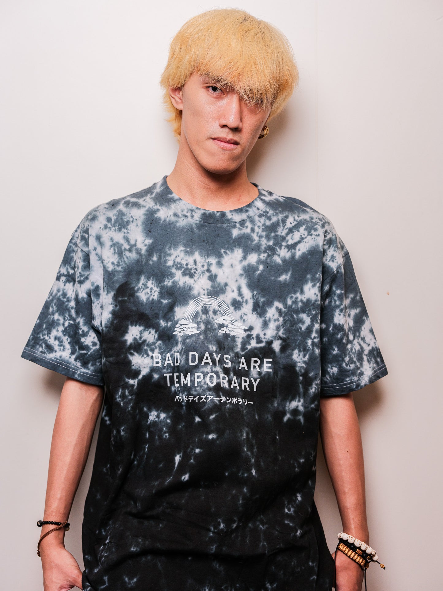 "Bad Days are Temporary" Tie Dye Tee
