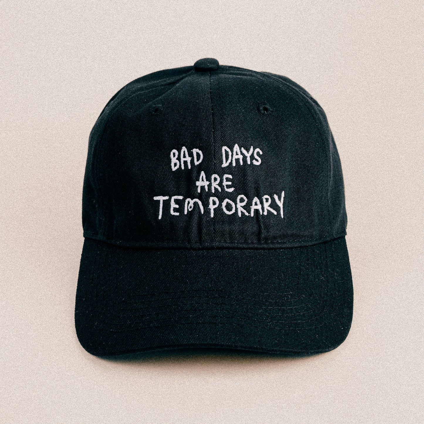 Bad Days are Temporary Cap in Black