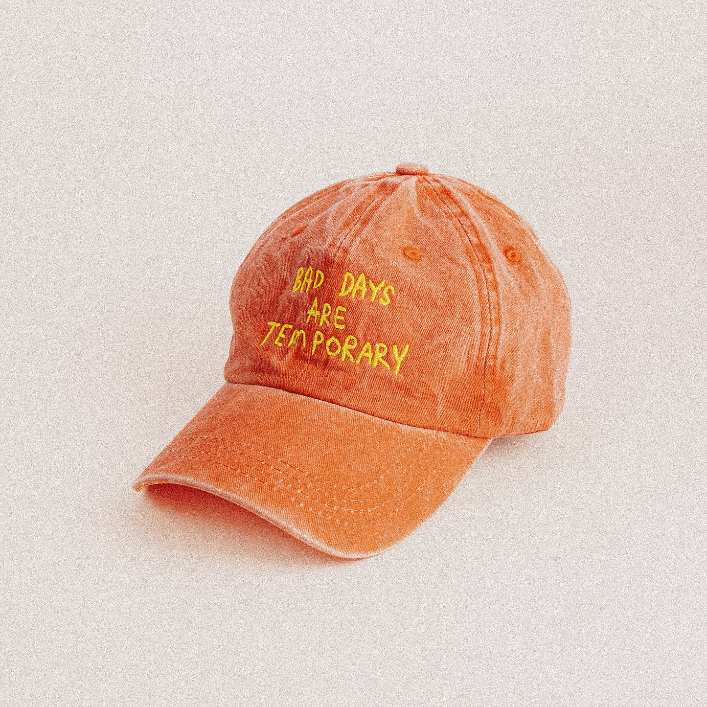 Bad Days are Temporary Cap in Orange