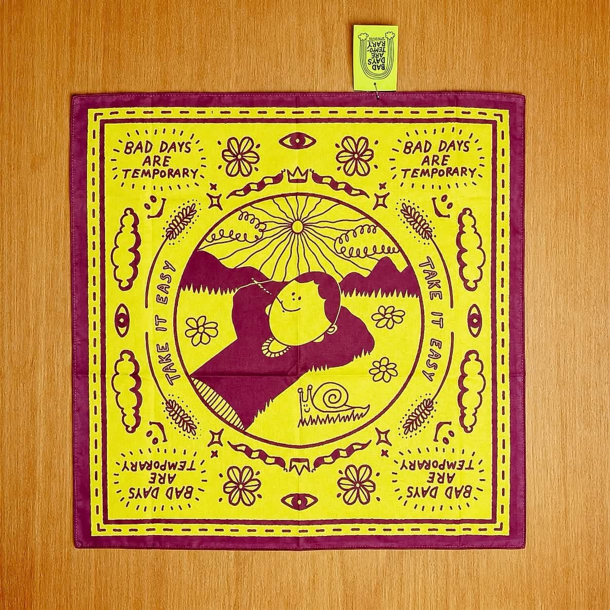 "Bad Days are Temporary" Bandana