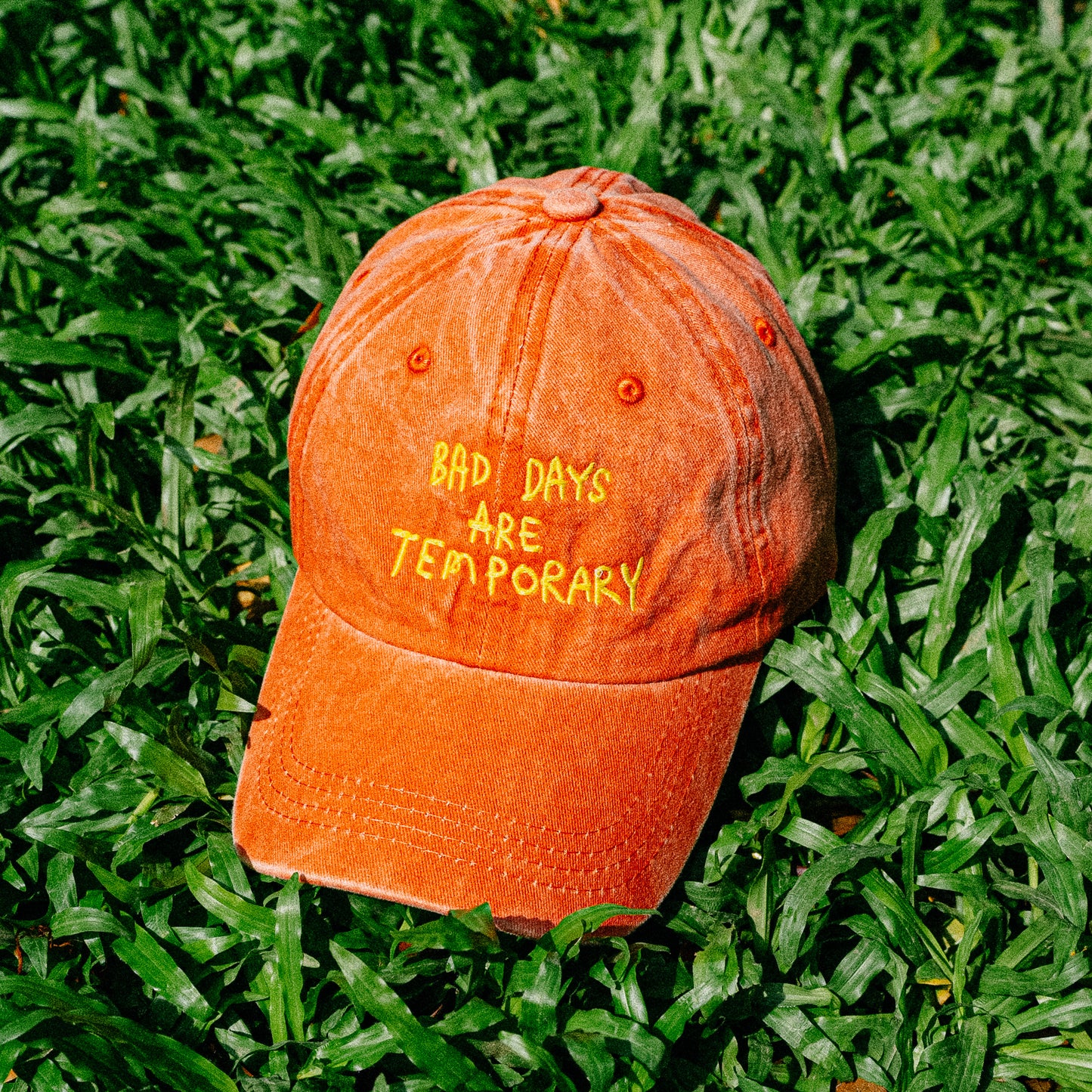 Bad Days are Temporary Cap in Orange